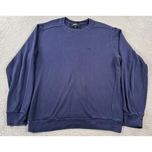 Diesel‎ Sweatshirt Men's Large Blue Crew Neck Activewear Gym Long Sleeve